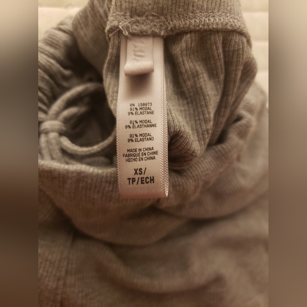 SKIMS Sold Out Soft Lounge Loose Pant Heather Gray NWOT Size XS - Picture 5 of 6